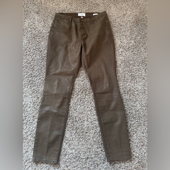 Frame Denim olive greenJeans - Picture 2 of 5